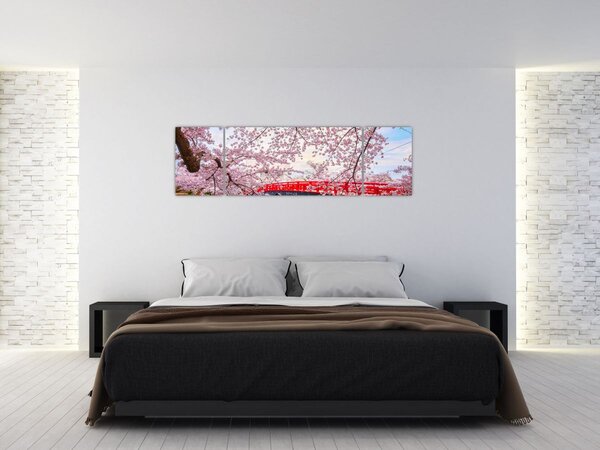 Obraz - Hirosaki, Japonia (170x50 cm)