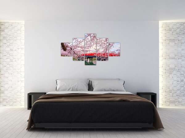 Obraz - Hirosaki, Japonia (125x70 cm)
