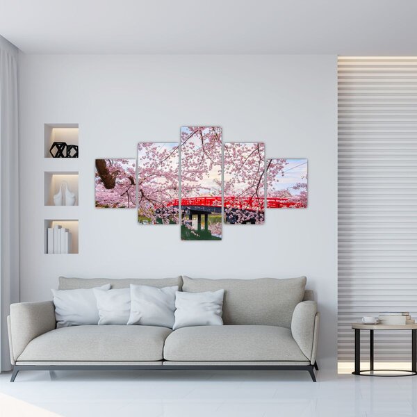 Obraz - Hirosaki, Japonia (125x70 cm)