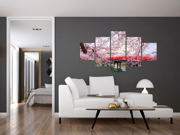Obraz - Hirosaki, Japonia (125x70 cm)