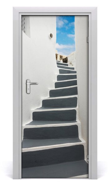 Fototapeta samoprzylepna na drzwi Santorini Grecja