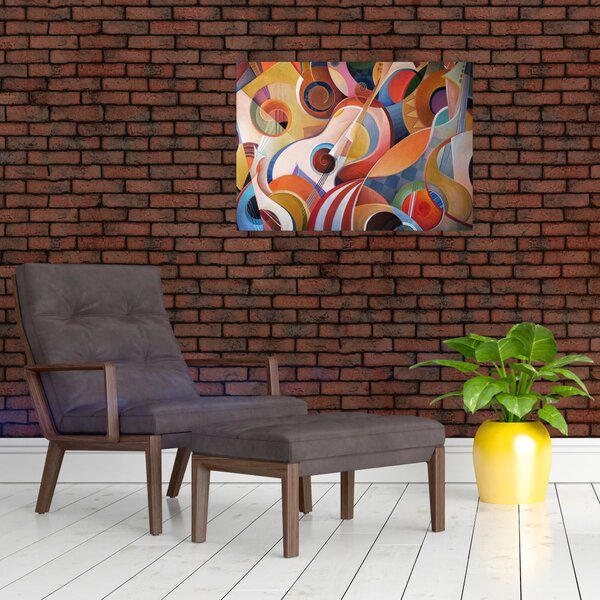 Obraz - Muzyczny abstrakt (70x50 cm)