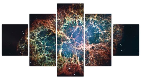 Obraz - Mgławica Krab (125x70 cm)