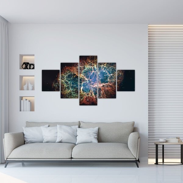 Obraz - Mgławica Krab (125x70 cm)