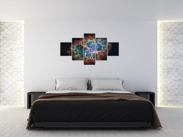 Obraz - Mgławica Krab (125x70 cm)