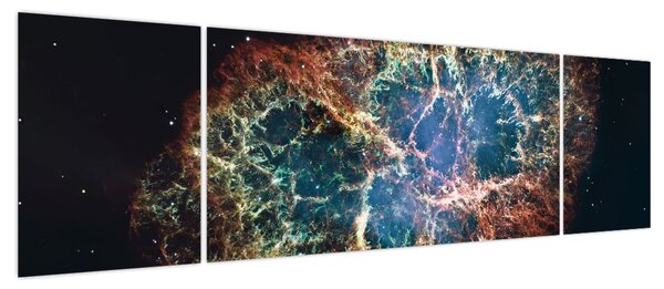 Obraz - Mgławica Krab (170x50 cm)
