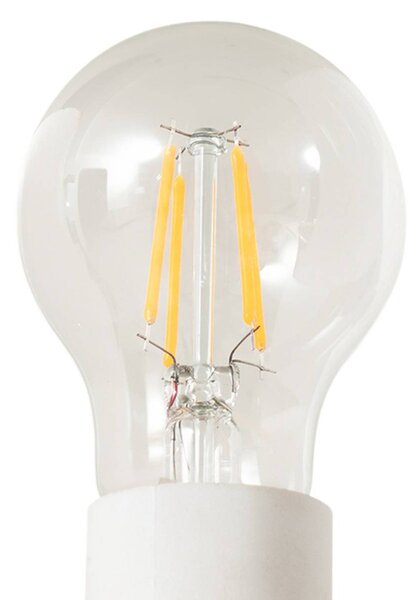 Lampa stołowa Lennes Lindby, biały / opal, salon / jadalnia, szkło, nowoczesny