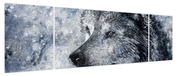 Obraz - Wilk z kreskówki (170x50 cm)
