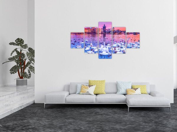 Obraz - Praga (125x70 cm)