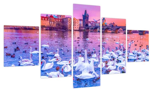 Obraz - Praga (125x70 cm)