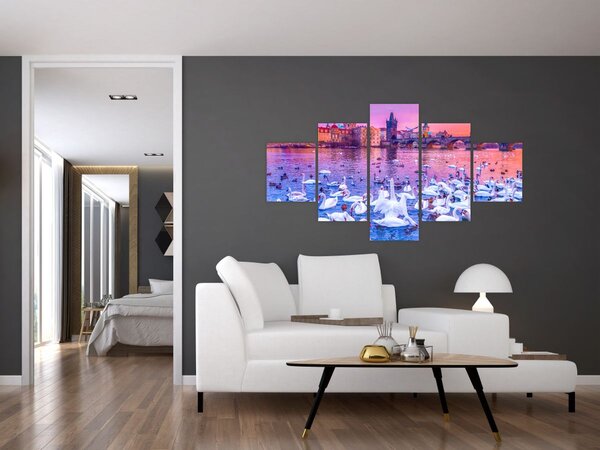 Obraz - Praga (125x70 cm)