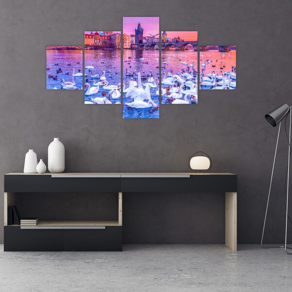Obraz - Praga (125x70 cm)
