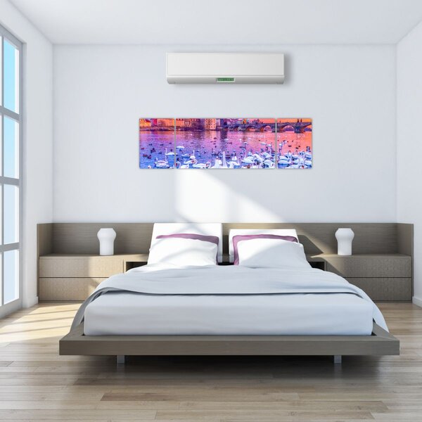 Obraz - Praga (170x50 cm)