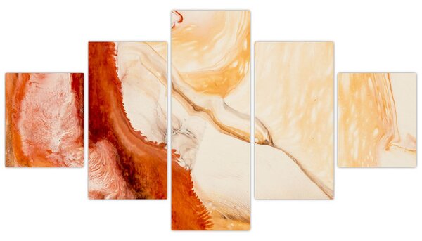 Obraz - Malarstwo abstrakcyjne (125x70 cm)