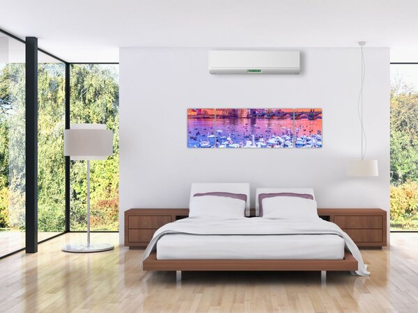 Obraz - Praga (170x50 cm)
