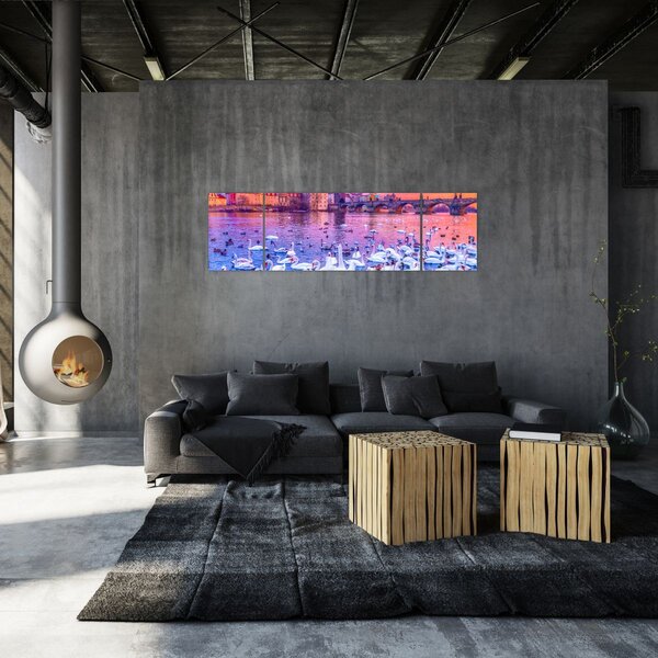 Obraz - Praga (170x50 cm)