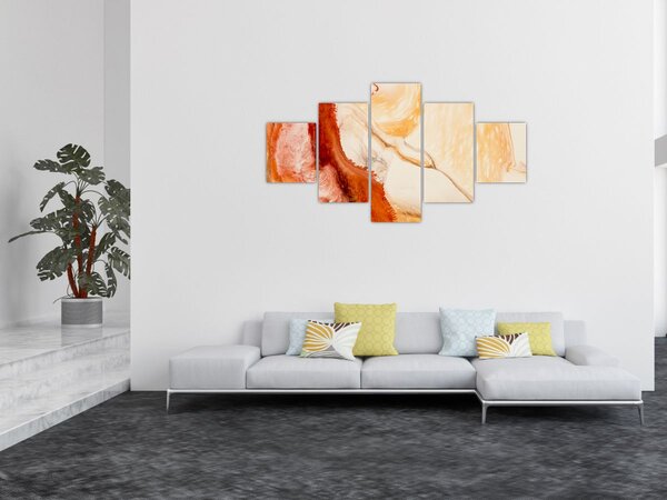 Obraz - Malarstwo abstrakcyjne (125x70 cm)