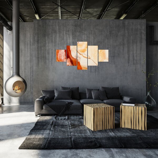 Obraz - Malarstwo abstrakcyjne (125x70 cm)