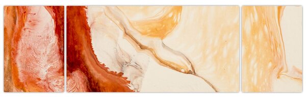 Obraz - Malarstwo abstrakcyjne (170x50 cm)