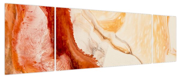 Obraz - Malarstwo abstrakcyjne (170x50 cm)