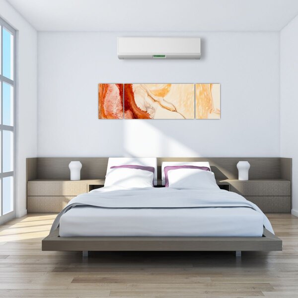 Obraz - Malarstwo abstrakcyjne (170x50 cm)