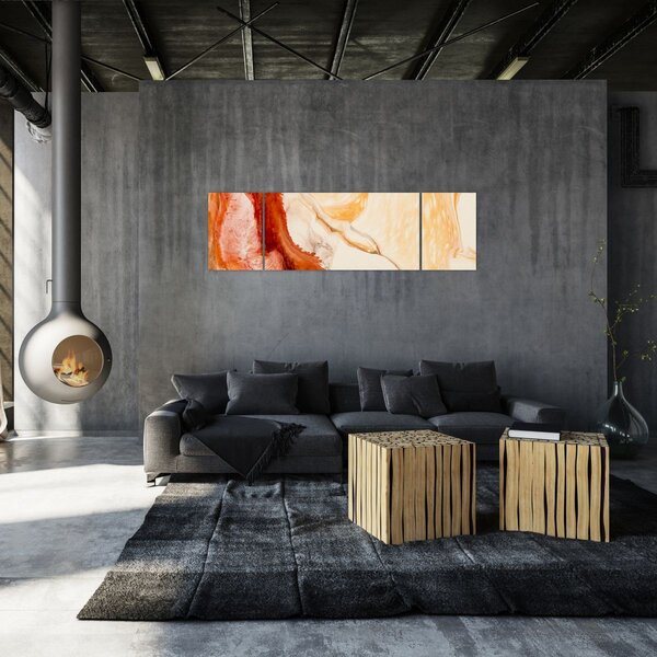 Obraz - Malarstwo abstrakcyjne (170x50 cm)