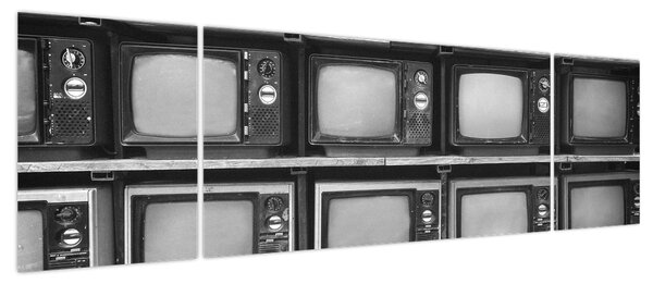Obraz - Retro TV (170x50 cm)