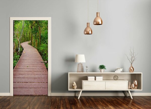 Fototapeta samoprzylepna DRZWI Ścieżka w dżungli