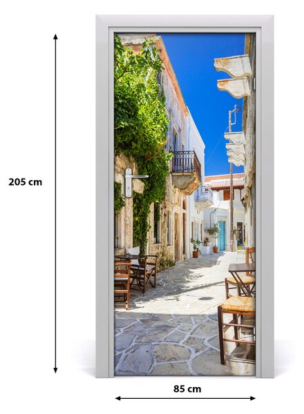 Fototapeta samoprzylepna DRZWI Wyspa Naxos Grecja