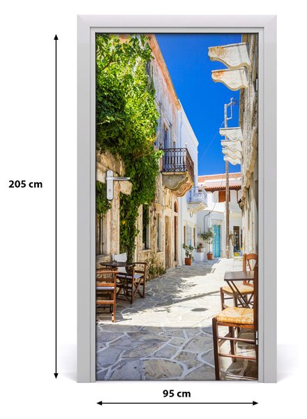 Fototapeta samoprzylepna DRZWI Wyspa Naxos Grecja