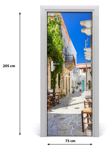 Fototapeta samoprzylepna DRZWI Wyspa Naxos Grecja