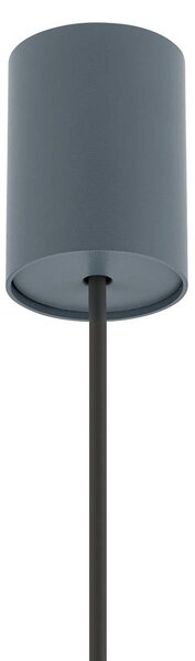 Lampa wisząca Simone Nowodvorski Lighting, możliwość ściemniania, niebieski, salon / jadalnia, metal, nowoczesny