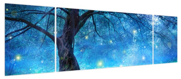 Obraz - Mistyczny las (170x50 cm)