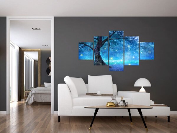 Obraz - Mistyczny las (125x70 cm)