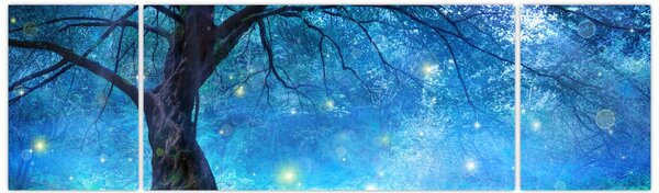 Obraz - Mistyczny las (170x50 cm)