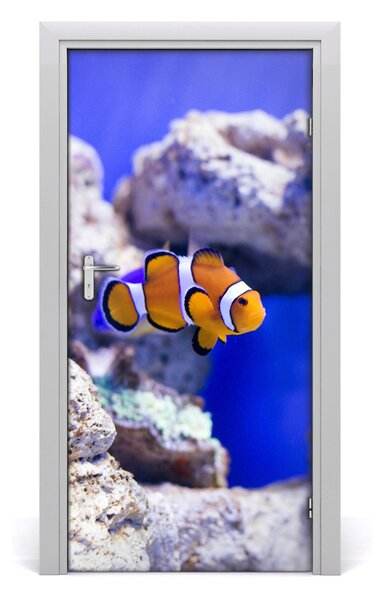 Naklejka samoprzylepna na drzwi Ryba Nemo