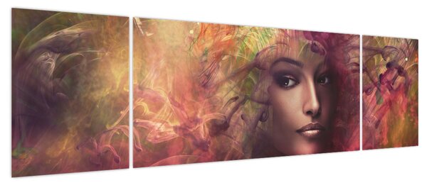 Obraz - Fantastyczna kobieta (170x50 cm)