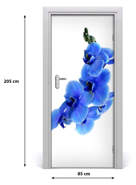 Naklejka samoprzylepna okleina Niebieska orchidea