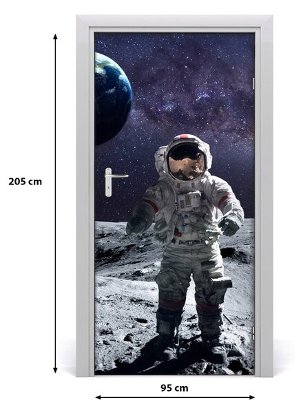 Fototapeta samoprzylepna na drzwi Astronauta