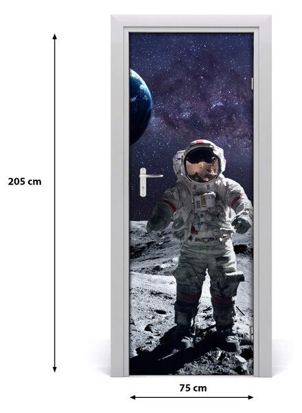 Fototapeta samoprzylepna na drzwi Astronauta