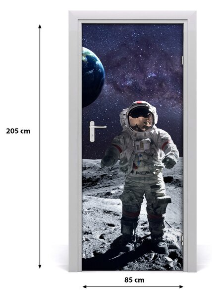 Fototapeta samoprzylepna na drzwi Astronauta