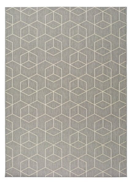 Szary dywan odpowiedni na zewnątrz Universal Silvana Gusmo, 80x150 cm