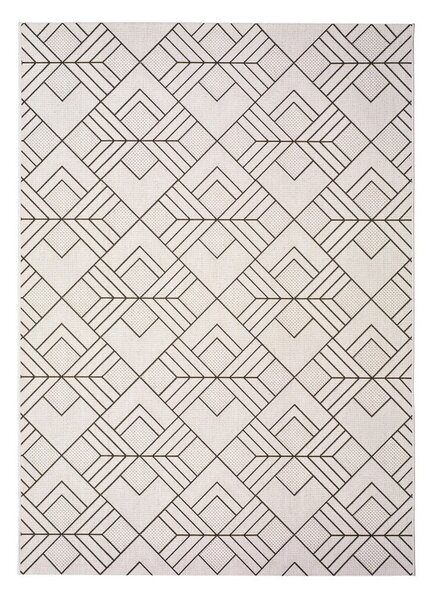 Biało-beżowy dywan odpowiedni na zewnątrz Universal Silvana Caretto, 120x170 cm