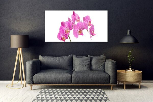 Obraz Szklany Orchidea Kwiaty Natura