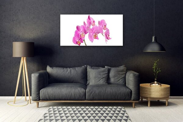 Obraz Szklany Orchidea Kwiaty Natura