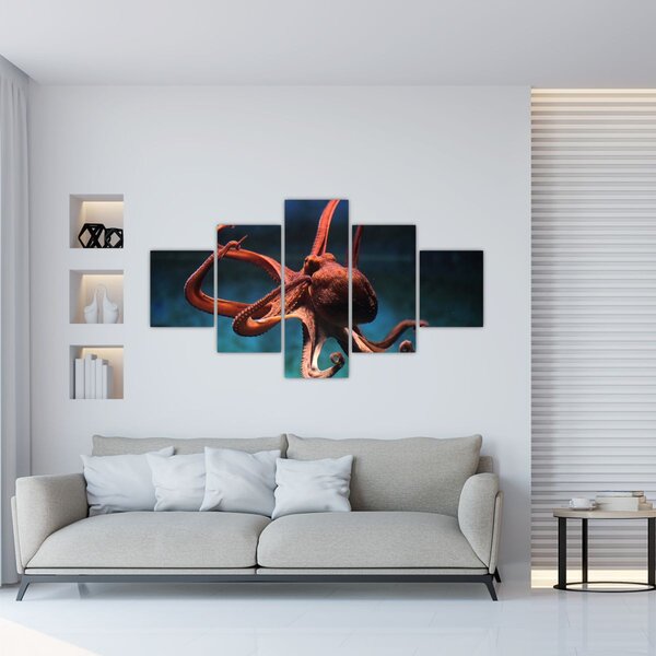 Obraz - Ośmiornica (125x70 cm)