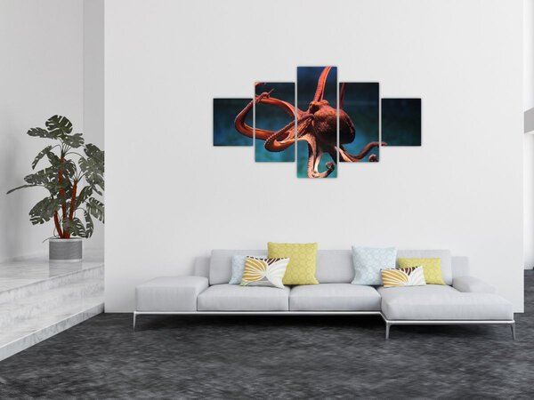 Obraz - Ośmiornica (125x70 cm)