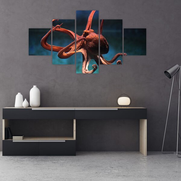 Obraz - Ośmiornica (125x70 cm)