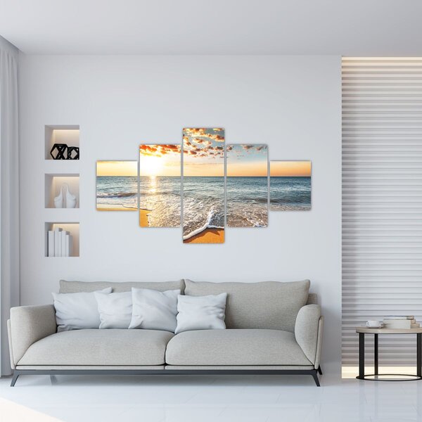 Obraz - Wschód słońca (125x70 cm)