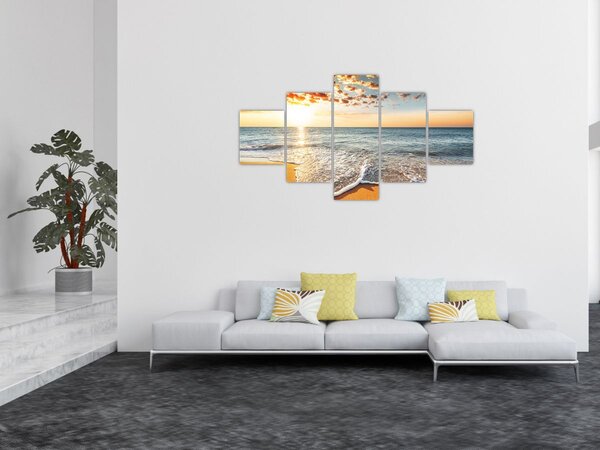 Obraz - Wschód słońca (125x70 cm)